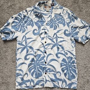 Authentic Mens Hawaiian Shirt SMALL